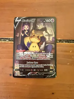 Pokemon TCG Mimikyu V Ultra Rare Full Art Holo TG16/TG30 Brilliant Stars 🔥 - Image 1