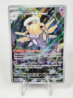 Shedinja 144/132 Pokemon TCG Mega Evolutions - Illustration Rare IR - Image 1