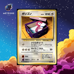 Carte Pokemon Porygon 137 Team Rocket Wizards Japonais JAP - Image 1