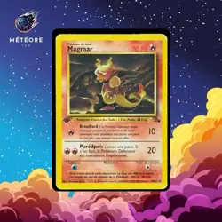 Carte Pokemon MAGMAR 39/62 EDITION 1 Fossile FR - Image 1