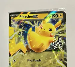 Pikachu EX 063/193 •SEALED• Snowflake Stamp Holiday Calendar Promo 2023 Pokemon - Image 3