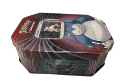 2021 Pokemon TCG: Mighty Mysterious Tin SNORLAX Booster Packs New Factory Sealed - Image 2