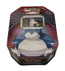 2021 Pokemon TCG: Mighty Mysterious Tin SNORLAX Booster Packs New Factory Sealed - Image 3