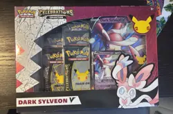 Pokemon TCG Celebrations Collection Box Dark Sylveon v (2021) 820650809392 - Image 1