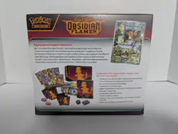 Pokemon TCG - Obsidian Flames Elite Trainer Box New Sealed *slight tear 1st pic* - Image 2