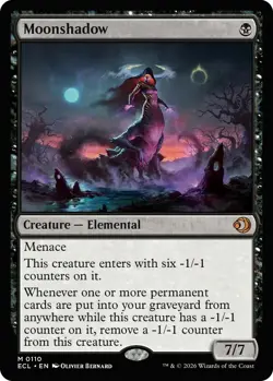 MTG - Moonshadow - Lorwyn Eclipsed - NM Mythic - #0110 - Image 1