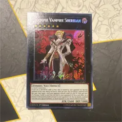 Dhampir Vampire Sheridan Dark Saviors 1st Ed Foil Zombie DASA-EN007 yugioh - Image 1