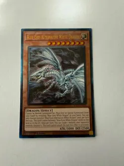 Yugioh - Blue-Eyes Alternative White Dragon - Ultimate - 1st - RA02-EN010 NM - Image 1