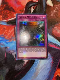 Yugioh! Evenly Matched MAMA-EN099 Ultra Rare 1st Edition Near Mint - Image 1