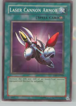 Yu-Gi-Oh! LOB Laser Cannon Armor LOB-EN089 Near Mint or Better - Image 1