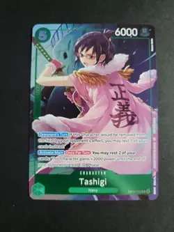 Tashigi (Dash Pack) OP14-029 Rare One Piece The Azure Sea's Seven - Image 1