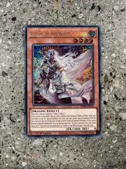 Yugioh TCG Fallen of the White Dragon BPRO-EN024 Secret Rare 1st Edition NM-M - Image 1