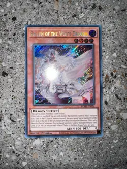 Yugioh TCG Fallen of the White Dragon BPRO-EN024 Secret Rare 1st Edition NM-M - Image 3