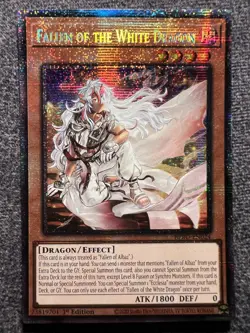 Yugioh Fallen Of The White Dragon BPRO-EN024 Starlight Rare 1st Edition NM - Image 1