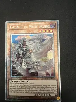 Fallen of the White Dragon BPRO-EN024 Starlight Rare 1st Edition YuGiOh TCG Card - Image 1