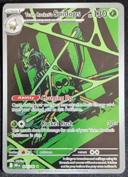 Team Rocket's Spidops 187/182 SV10: Destined Rivals - Pokemon Card - NM - Image 1