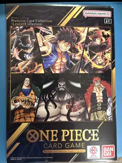 One Piece TCG Premium Card Leader Collection Bandai Fest English Sealed - Image 1