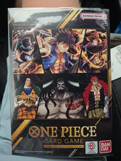 ONE PIECE TCG ENGLISH Premium Card Collection - Leader Set Sealed Brand New - Image 1
