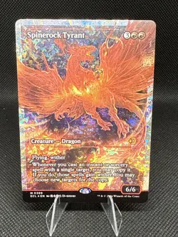 Spinerock Tyrant (Showcase)| 399 | MTG | Lorwyn Eclipsed | Fracture Foil - Image 1