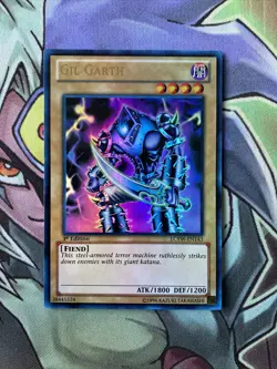 LCYW-EN143 Gil Garth Ultra Rare 1st Edition NM Yugioh Card - Image 1
