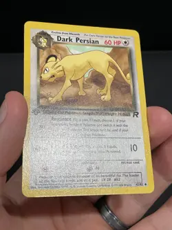 Pokemon Card 1ST EDITION Dark Persian Team Rocket 42/82 WotC Vintage 2000 NM - Image 5