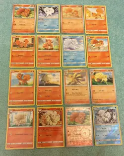 VULPIX & NINETALES BUNDLE OF POKEMON CARDS - Image 1