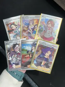 Lady Trainer Lot Pokemon Card Collection Lot Full Arts LOT BANGER LOT MINT - Image 1