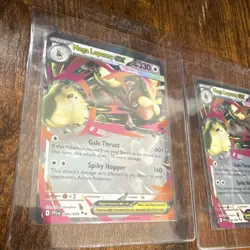 Pokemon TCG PFLN Mega Lopunny EX 084/094 Holo Mega Evolution Card x3 - Image 2