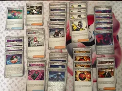 Team Rocket Trainer Lot 35 Cards Pokemon TCG - Image 1