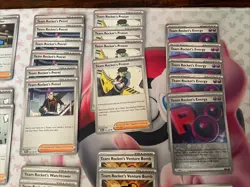 Team Rocket Trainer Lot 35 Cards Pokemon TCG - Image 4