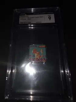 Charmander 1997 Pokemon GB Pocket Card Nintendo #004 POP 2 CGC 9 - Image 4