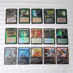 Magic the Gathering Foil & Non-Foil Promo Card Lot of 15 - Image 1