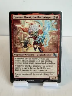 MTG General Kreat, the Boltbringer Legendary Creature Uncommon Red 48 - Image 1