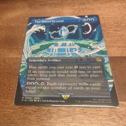 The Water Crystal Borderless Light Play MTG Magic - Image 1