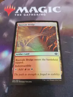 Mtg. Rustvale Bridge. Foil. Modern Horizons 2. Lp - Image 1