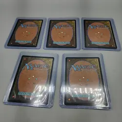 Chocobo Track Foil Full Art BASIC LAND NM Final Fantasy MTG Magic Lot of 5 - Image 2