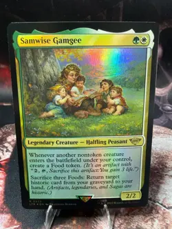 Samwise Gamgee | LTR 222 | Foil | Legendary Creature | MTG LOTR - Image 1
