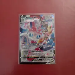 Pokemon Sylveon VMAX TCG Full Art Rare Card TG15/TG30 Brilliant Stars - Image 1
