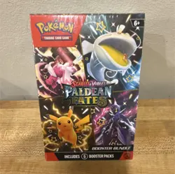 Pokemon Scarlet & Violet Paldean Fates Booster Bundle Box (6 Booster Packs) - Image 1