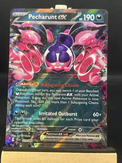 Pecharunt ex 039/064 (Double Rare) Shrouded Fable Near Mint Pokemon TCG - Image 1