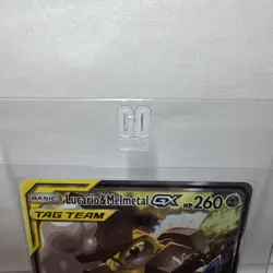 Pokemon TCG Lucario & Melmetal GX SM192 Sun & Moon Promo TAG TEAM Holo 260 HP - Image 2