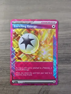 Pokemon TCG Enriching Energy 191/191 Surging Sparks ACE SPEC NM - Image 1