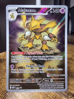 Alakazam 009 Pokemon Center Stamp Black Star Promo - Image 1