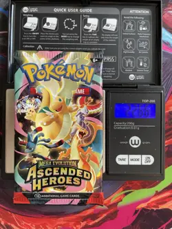 VERY HEAVY! GOD PACKUUU 22.66g Ascended Heroes Pokemon TCG Booster (SEALED) - Image 1