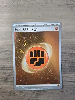 Pokemon TCG Fighting Energy SVE008 151 Cosmos Holo NM - Image 1