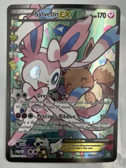 Pokemon Sylveon EX Full Art Holo Ultra Rare RC32/RC32 Generations 170HP Basic - Image 1