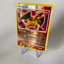 POKEMON - Ratselhafte Wunder - Glurak Lv. 55 - 3/132 - r holo deutsch bespielt - Image 1