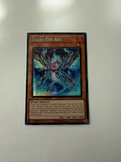 Yugioh - Snake-Eye Ash - Secret Rare - 1st Edition - MP24-EN110 - NM - Image 1