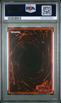2002 YU-GI-OH! STARTER DECK: YUGI 1ST EDITION #006 DARK MAGICIAN PSA 9 - Image 2