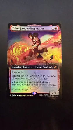 Zuko, Firebending Master Foil (Extended Art) M Avatar: The Last Airbender: Etern - Image 1